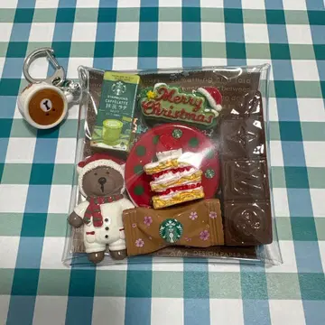 가챠 채워넣기풍 파우치 곰돌이와 크리스마스 1