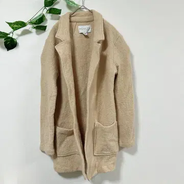 RACHEL ZOE 베이지 하프 코트 피코트풍 M 사이즈