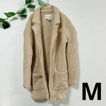 RACHEL ZOE 베이지 하프 코트 피코트풍 M 사이즈