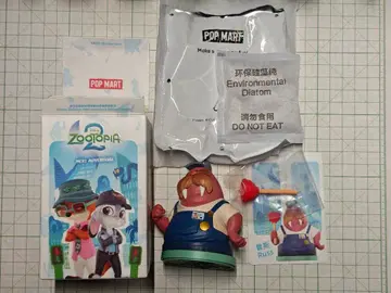 무료배송 미사용 새상품 주토피아2 피규어 러스 POPMART