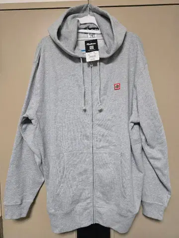 [새상품] Real Bvoice 집업 후드티 XL 그레이