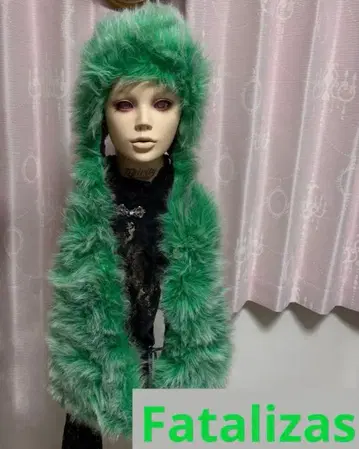 Fatalizas 프랑스제 인조 모피 모자