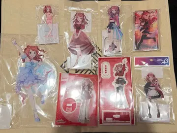 학원 아이돌 마스터 하나미 사키 아크릴 스탠드 세트 8점