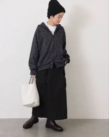 미사용 새상품 저널 스탠다드 럭스 립스탑 카고 스커트