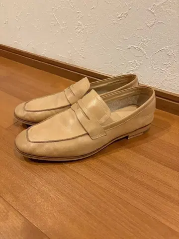 REGAL 가죽 로퍼 베이지