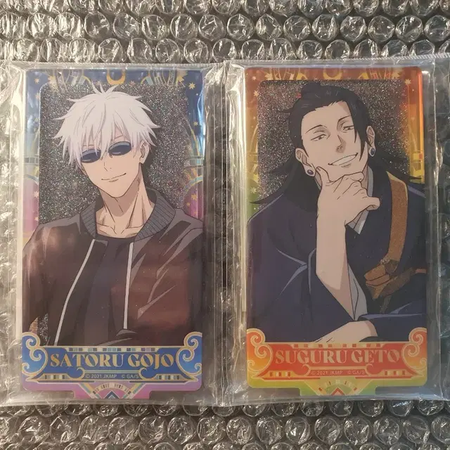 [미개봉/일괄]주술회전0 트윙클 아트 스탠드 유사 아크릴 고죠 게토