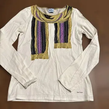 Paul Smith 롱 T셔츠 착시 그림 M