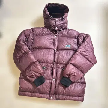 마운틴 이큅먼트 버건디 다운 자켓 L