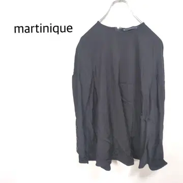 마르티니크*상의 블라우스 긴팔 무지 심플 레이온 비즈니스