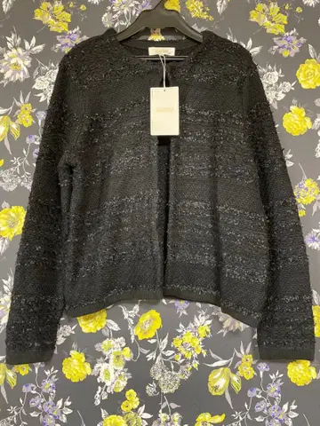 알파 큐빅 미사용 새상품 니트 자켓 가디건 볼레로 겉옷