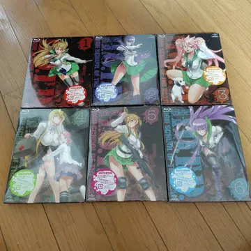 BD 학원묵시록 HIGHSCHOOL OF THE DEAD 전6권 미개봉품