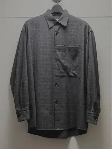 YOKE 2021 A/W 오버사이즈 빅 포켓 셔츠