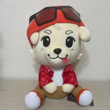 택 포함 제3대 이와타 타카노리 봉제 인형 록키