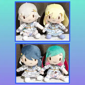 [최저가] 프로세카 후와푸치 미니 봉제 인형 4개 세트