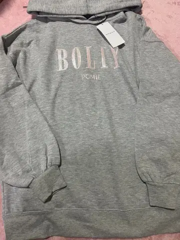 올리브 데 올리브 스팽글 후드티