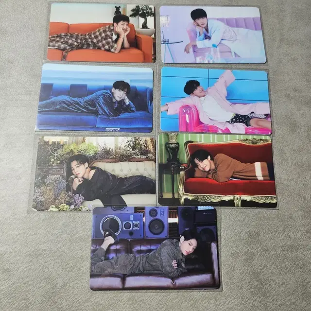 7장 세트 be essential 에센셜 기본포카 bts 방탄