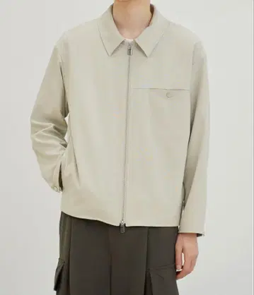 PUBLIC TOKYO GR 트로피컬 지퍼 블루종