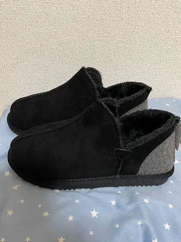 moz 어그 부츠 블랙/그레이