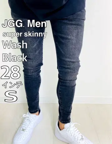 JGG.Men 제깅맨 스키니 팬츠 스키니 데님 wk28