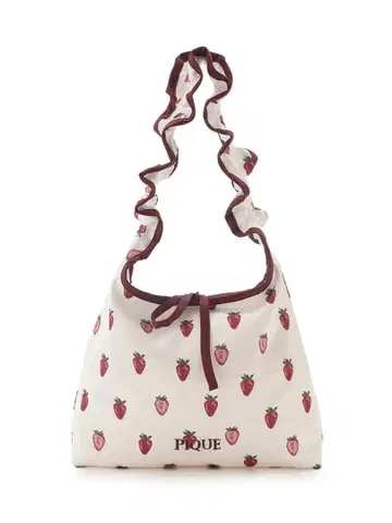 젤라또피케 스트로베리 패턴 미니 백