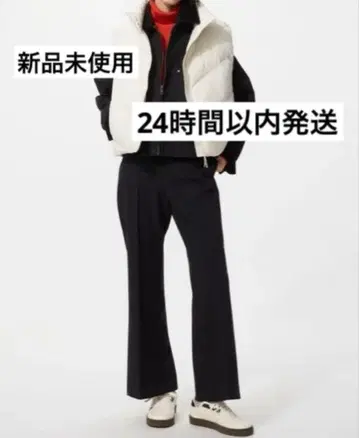 [새상품급] 스마트 플레어 팬츠 블랙 유니클로 M