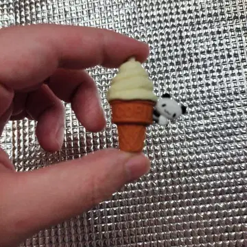 헤이세이 레트로 산엑스 팬더 캐릭터 지우개 마스코트