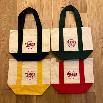 최저가 TRADER JOE'S 토트백 4세트