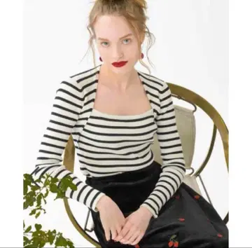 TSURU By MARIKO OIKAWA/보더 니트