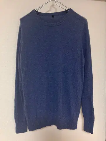 무인양품 캐시미어 100% 니트 L 사이즈 크루넥 세탁 가능