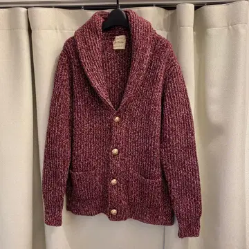 이탈리아제 McRitchie 맥리치 숄카라 니트 가디건