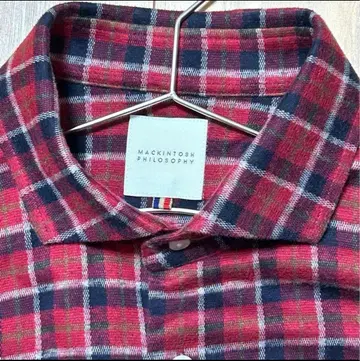 MACKINTOSH PHILOSOPHY 셔츠 플란넬 셔츠 체크