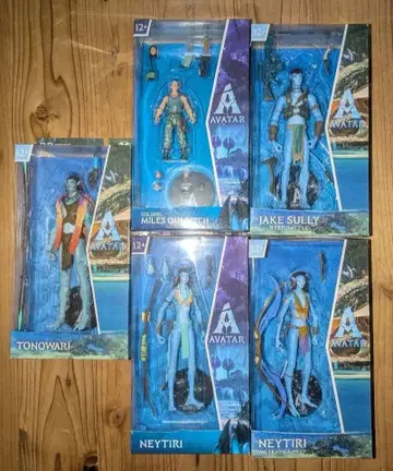 아바타 피규어 5점 핫토이즈 제이크 네이티리 토노와리