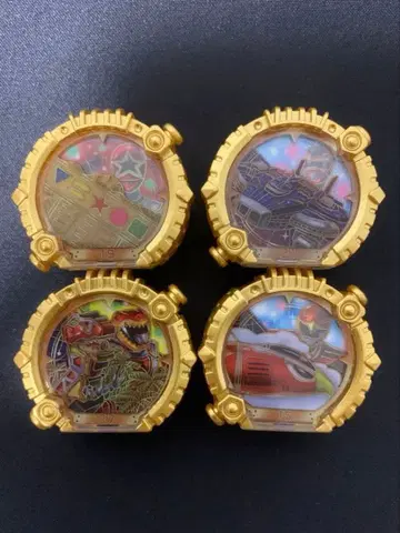 넘버원 전대 고쥬우쟈 GP 센타이링 01 4종 세트