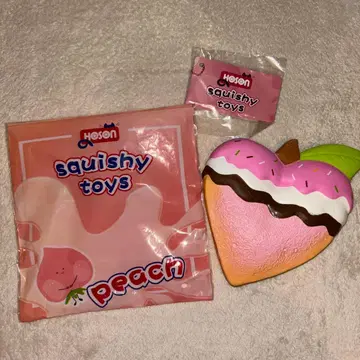 해외 스퀴즈 peach