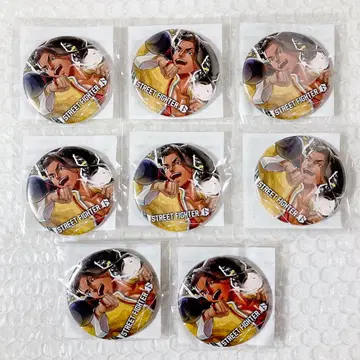 스트리트 파이터 6 스트6 제이미 카프 복권 E상 캔뱃지 8개 2