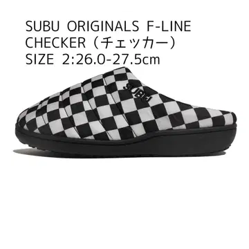 SUBU ORIGINALS F-LINE 체커 2 26-27.5