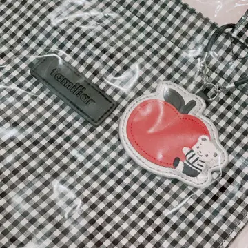 [새상품] 파미리아 토트백 깅엄 체크