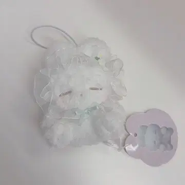 토끼 네무쨩 마스코트 봉제 인형 꽃 두건