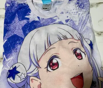 러브 라이브 Liella 아라시 치사토 풀 그래픽 T셔츠 캐릭터 타월