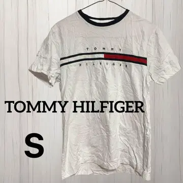새상품급 TOMMY HILFIGER 화이트 T셔츠 [ S ]