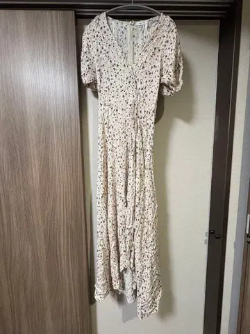 FRAY I.D 꽃무늬 미디 기장 원피스