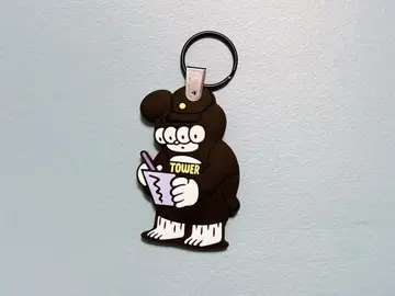 BRIDGE SHIP HOUSE 매튜 타워 레코드 콜라보 러버 키링