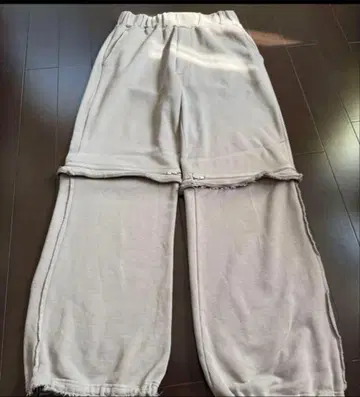 GRANCY ZipDesign SweatPants 그레이