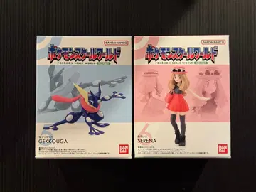 미개봉 새상품 2종 세트 포켓몬 스케일 월드 카로스 지방 게코우가 세레나
