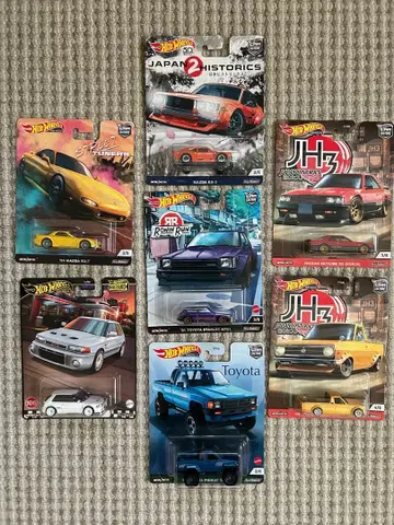 핫휠 미니카 세트 일본 자동차