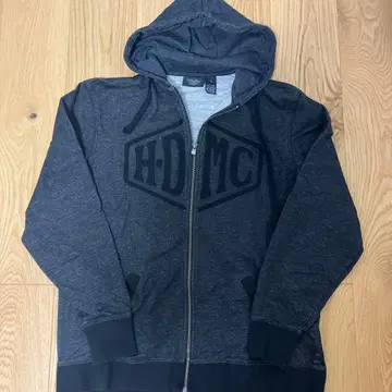 할리데이비슨 집업 후드티 블랙