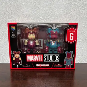 해피 복권 MARVEL BE@RBRICK 제일복권 G상 완다&비전