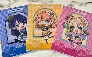 하스노소라 gigo 하스노소라야키 특전 클리어 파일 3종