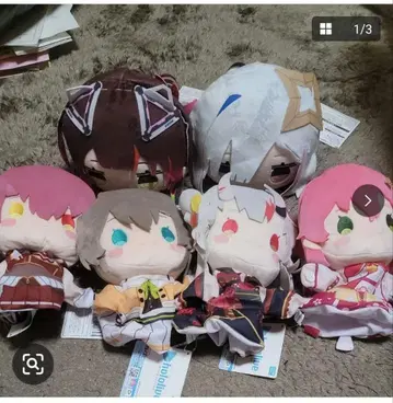 Vtuber 봉제 인형 6체 세트