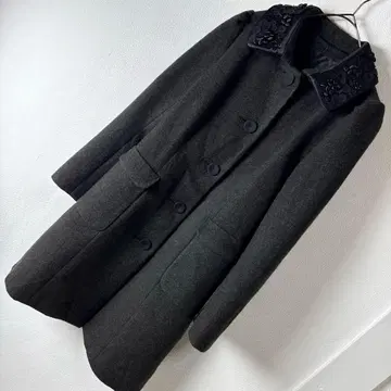 TO BE CHIC 고급 울 코트 40 외출